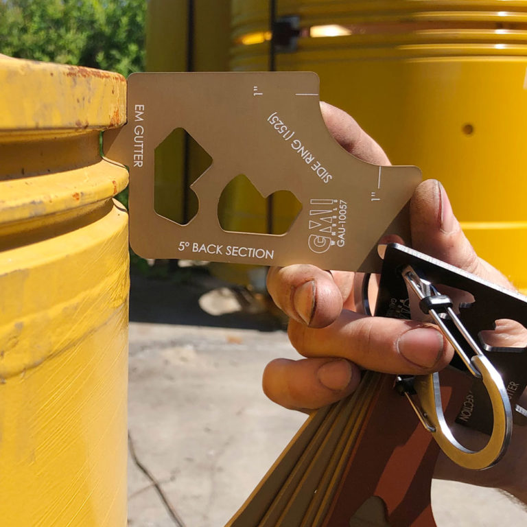 OTR Wheel Profile & Wear Gauges Easily Improve Safety GMI Wheels